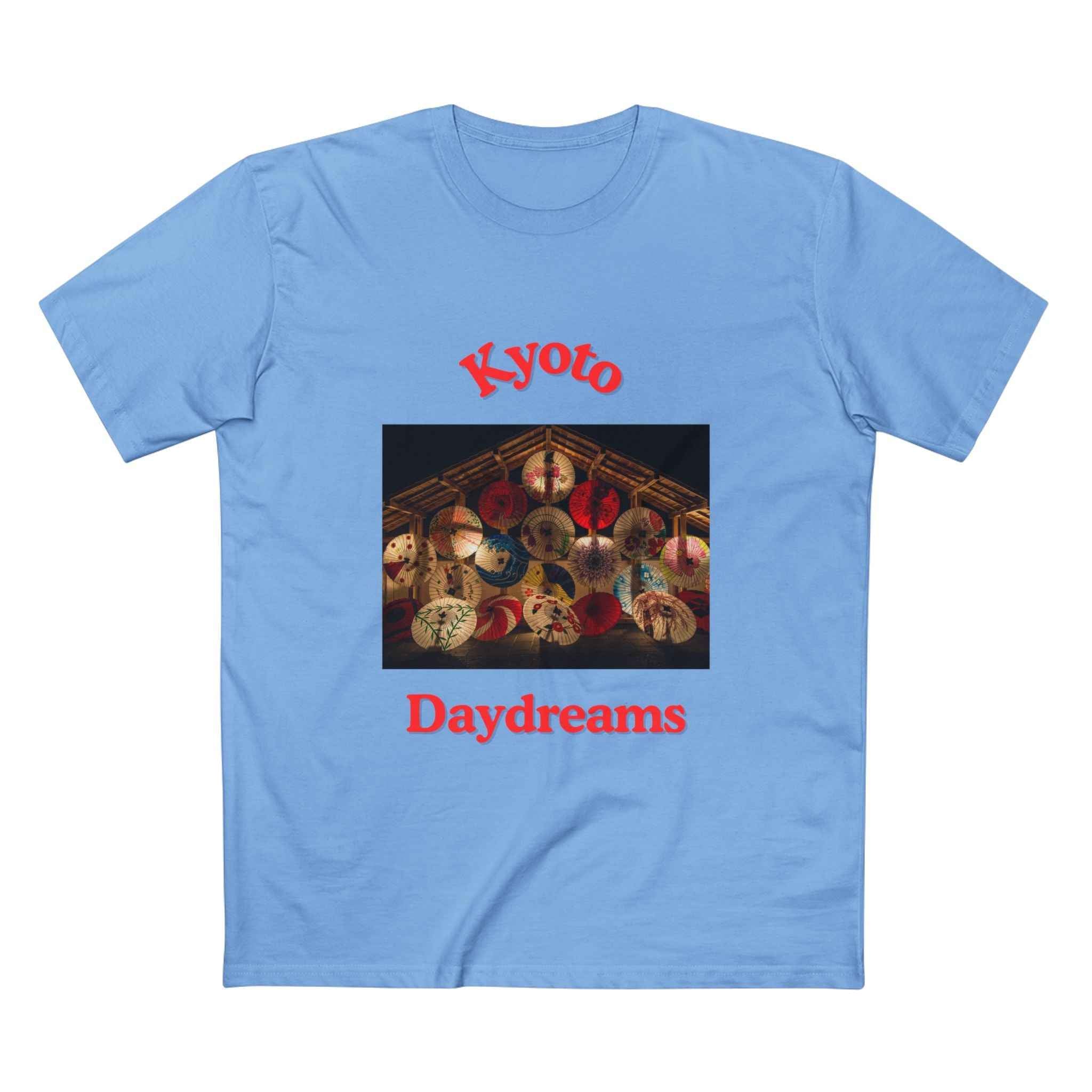 Kyoto Daydreams Vintage Japanese Umbrella Photo Tee Soft Cotton